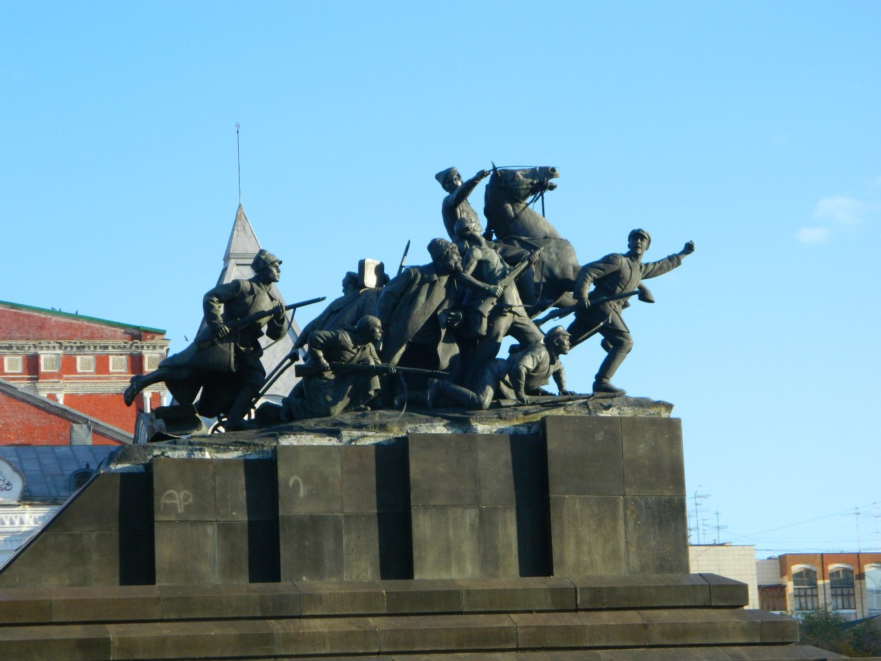 памятник чапаеву в санкт петербурге